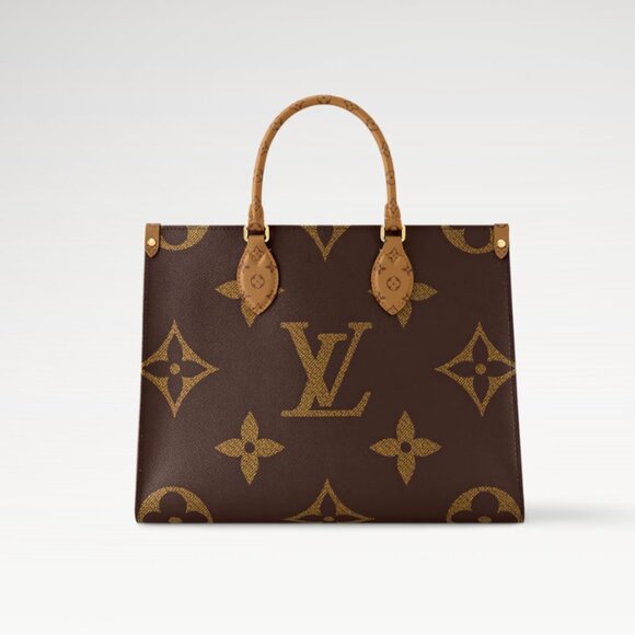 LV ONTHEGO Medium-sized Handbag  Genuine Guarantee M45321 - Picture 1 of 4